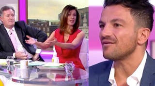 Peter Andre was left uncomfortable by the questions about Kate Price
