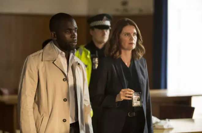 Jimmy Akingbola and Justine Mitchell in Cheat