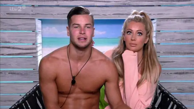 Chris Hughes and Olivia Attwood got together on Love Island 2017