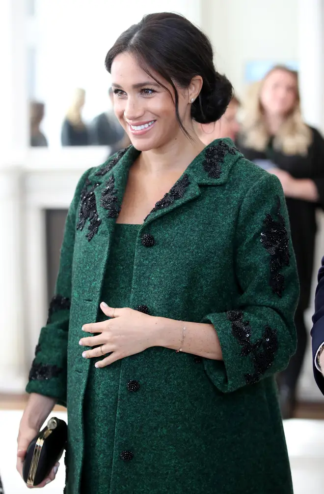 Meghan Markle is due to give birth in April 2019
