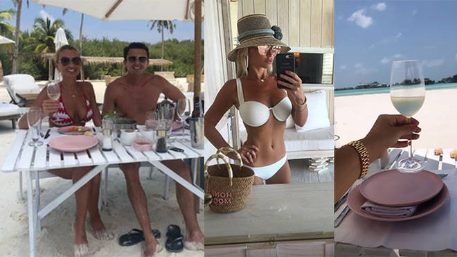 Billie and Greg are honeymooning in style in the Maldives