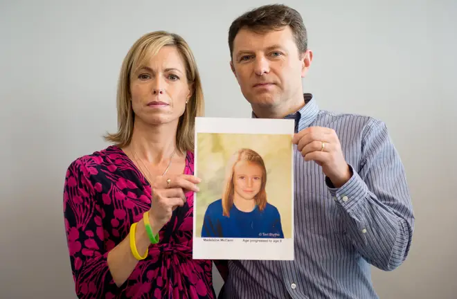 Gerry and Kate McCann have never given up hope of seeing missing Madeleine again