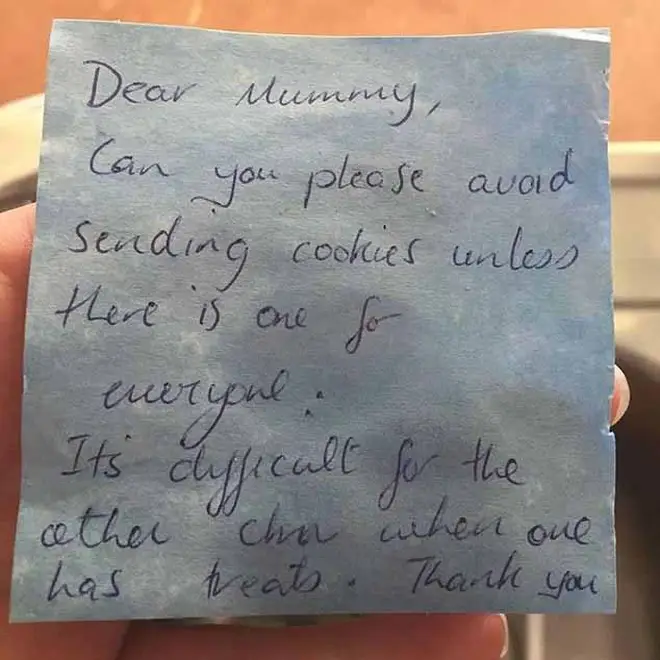 Mum biscuit scandal
