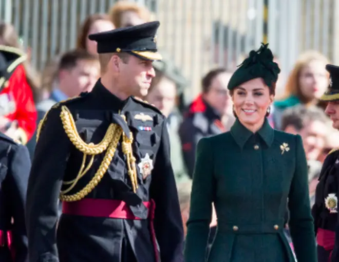 Duke and Duchess of Cambridge St Patrick's Day celebrations