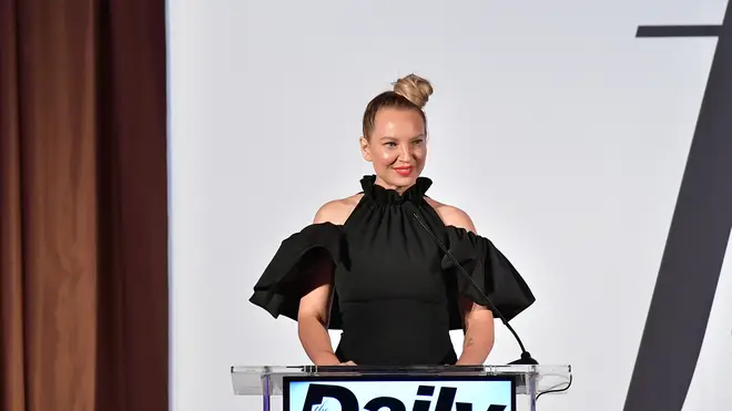 Sia was spotted with a more casual look at an LA awards ceremony
