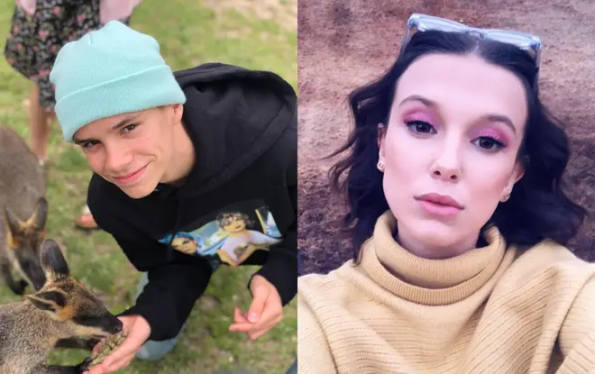 Millie Bobby Brown and Romeo Beckham are reportedly dating 