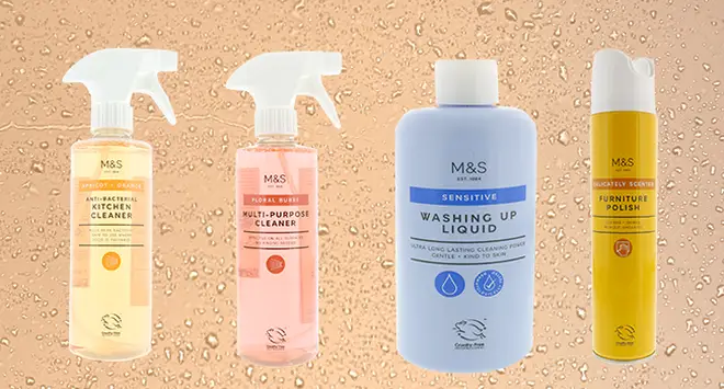 Marks and Spencer's cleaning products are a hit with house proud bloggers