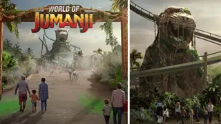The Jumanji theme park is the first in the world and is said to be costing £17million