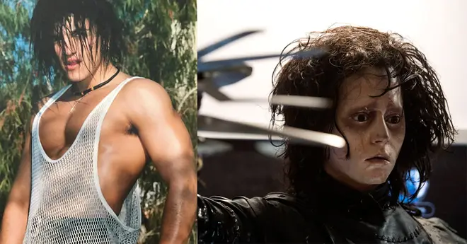 Peter Andre resembles Edward Scissorhands in his latest Instagram throwback