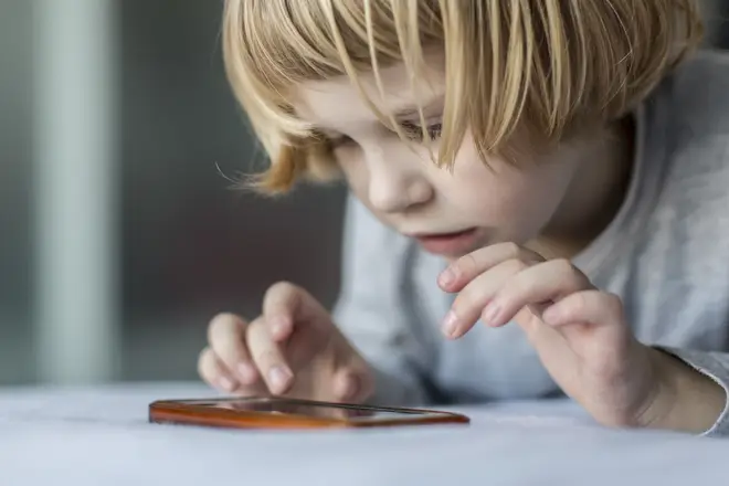Reducing your child's screen time can seem an impossible task (stock image)