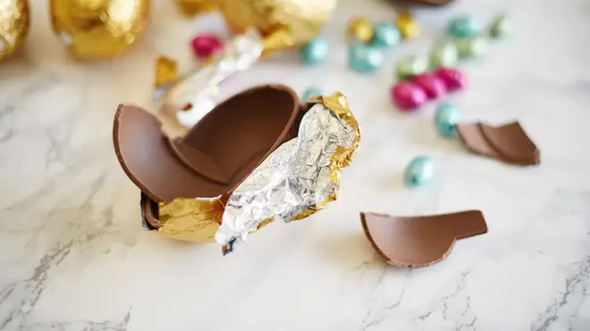 Health experts suggest that chocolate eggs shouldn't be sold until nearer the Easter period