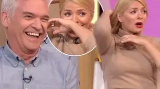 Holly Willoughby This Morning prank
