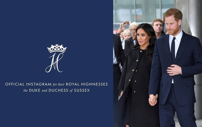Prince Harry and Meghan Instagram