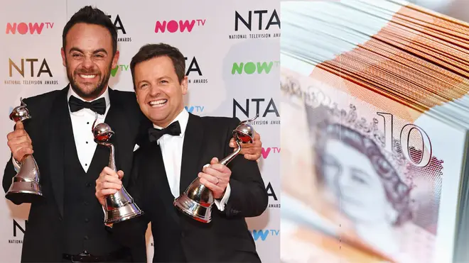 Ant and Dec have raked in the big bucks in 2018
