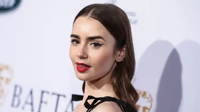Lily Collins takes on the role in the Netflix movie - and met the person behind the character