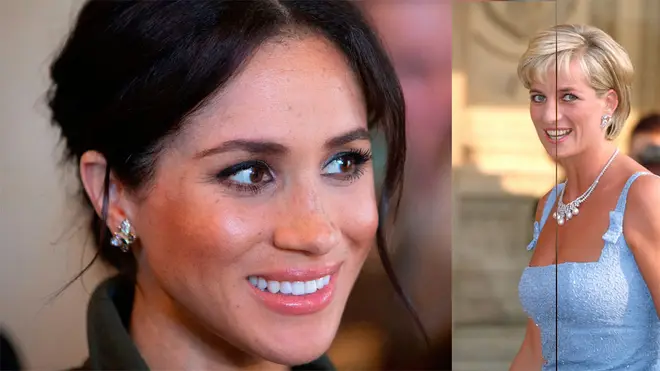 The Queen has reportedly banned Meghan from wearing Diana's jewels