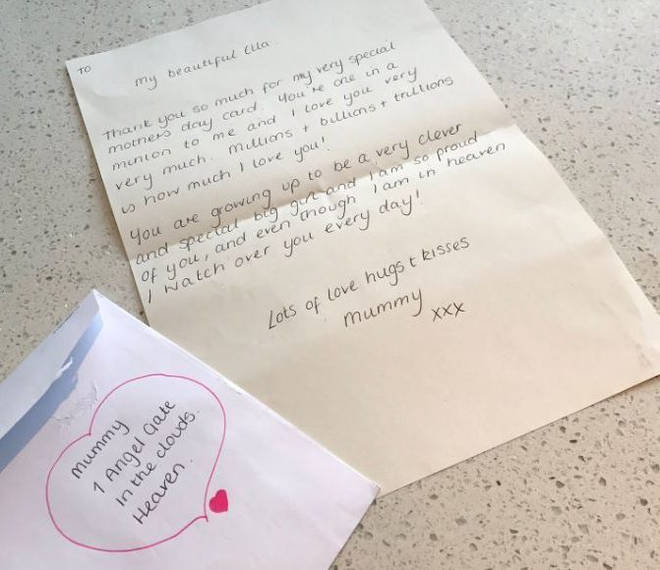 Royal Mail replies to girl who wrote to mum in heaven
