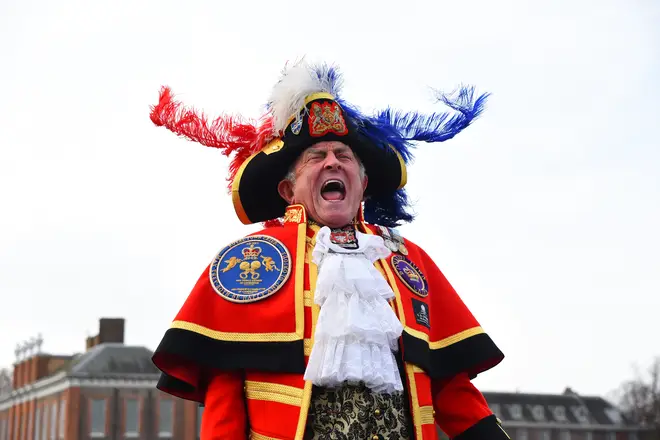 Tony Appleton is a town crier from Essex