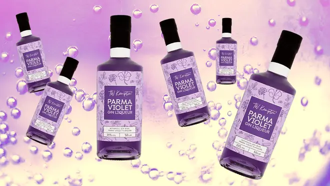 The violet gin is now retailing at less than half price