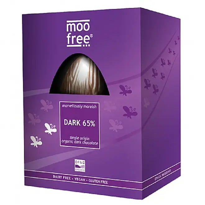 Moo Free 65% Dark Egg (160g)