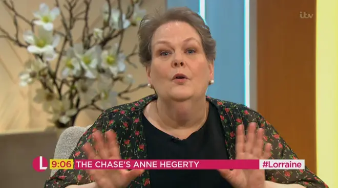 Anne Hegerty defended Emily Atack against a troll last year