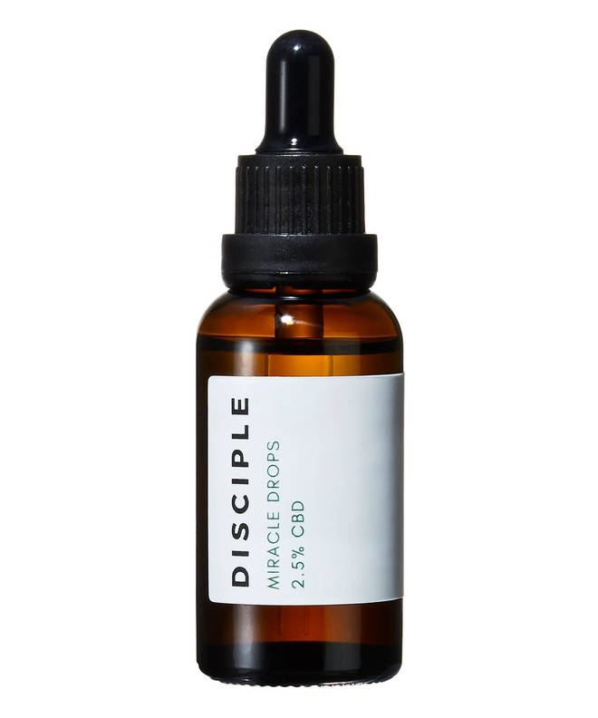 You can apply DISCIPLE's oil topically or you can place drops under your tongue to help with chronic pain