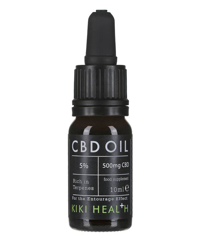 Kiki Health's CBD oil has been proven to help with skin problems and pain reduction. Apply a few drops under your tongue and leave for a minute before swallowing.