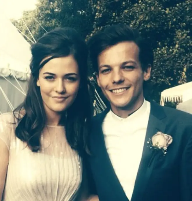 Louis Tomlinson and his younger sister Félicitié