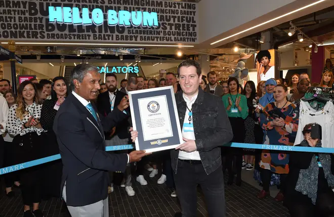 The store has won a Guinness Book Record