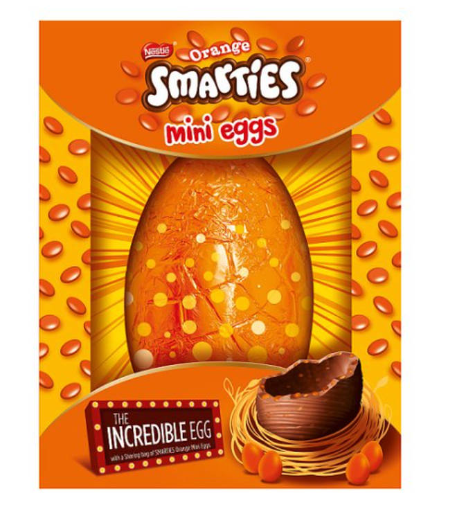 Nestle Smarties Orange Chocolate Egg £8