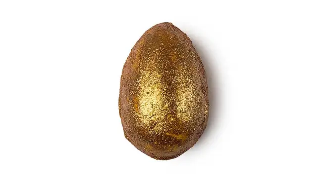 The Golden Egg from Lush will leave you sparkling
