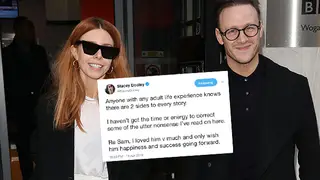 Stacey Dooley has spoken out after her new relationship was revealed