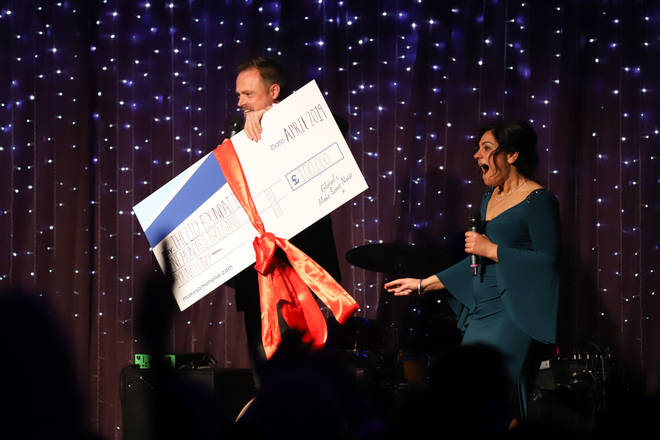 Jamie Theakston surprises The Lily Foundation with a £100k cheque