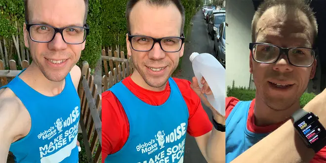 Matt Wilkinson ran the London Marathon for a very good cause