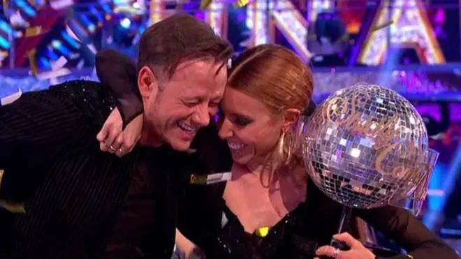 Stacey and Kevin were crowned winners of Strictly Come Dancing 2018