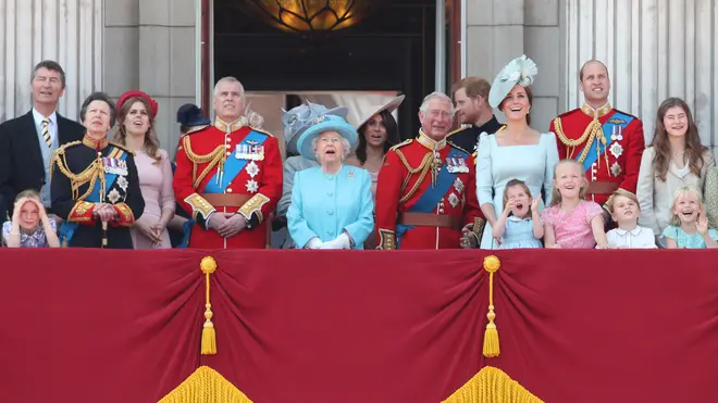 The Queen also celebrates her birthday on Trooping The Colour