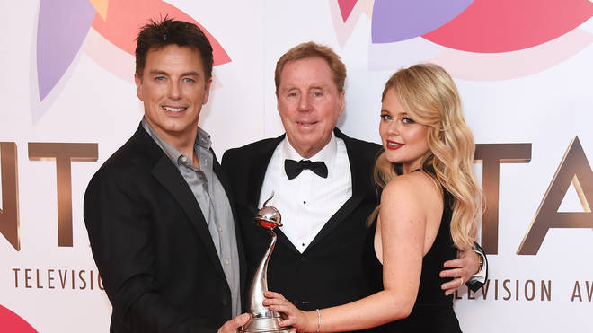 Harry (pictured with I'm a Celeb runners up John Barrowman and Emily Atack) could be back on our screens later this year
