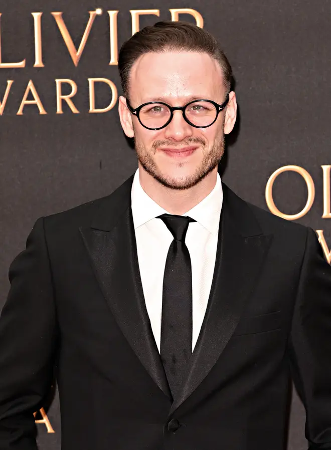 Kevin Clifton seen on the red carpet during The Olivier...