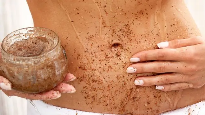 Get rid of dead skin cells and use an exfoliator to help create an even tan