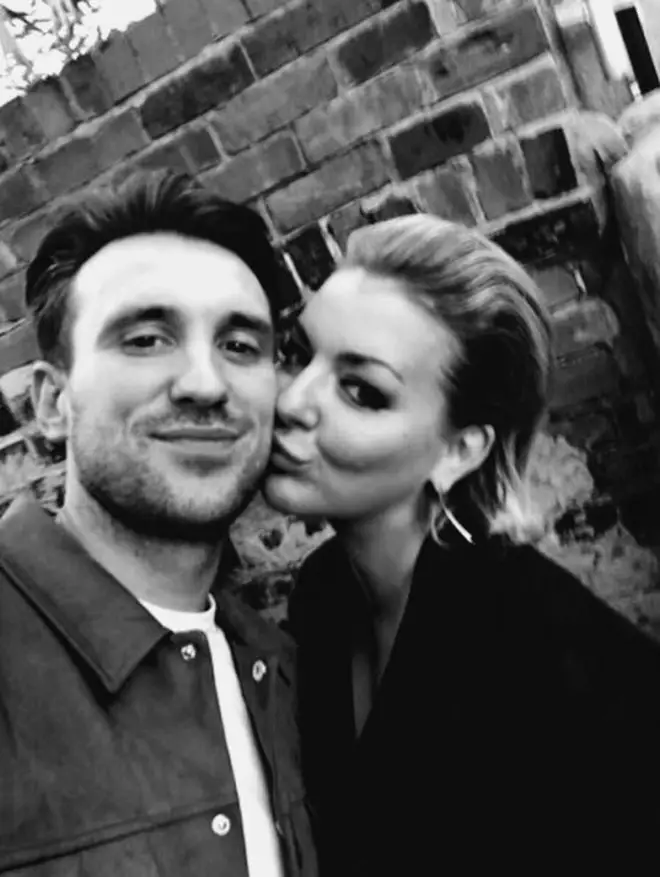 Sheridan posted a sweet photo of the loved-up couple on Twitter with the caption: “Bank holiday pouting with the hubby.”
