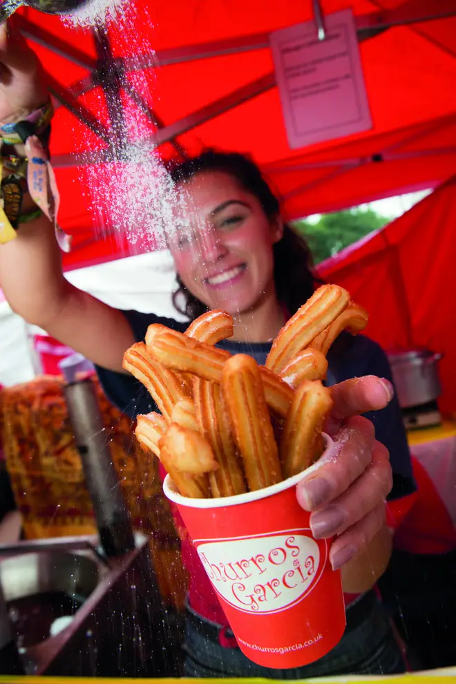 There will be plenty of delicious street food stalls... churros anyone?