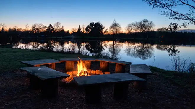Wrap up warm and take your family down to the fire pit for a steamy hot chocolate