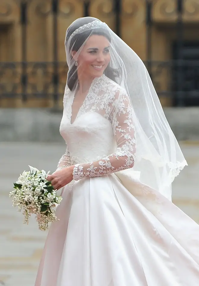 Kate Middleton's wedding dress remains to this day one of the most iconic