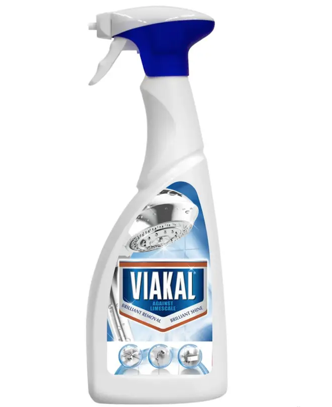 The Viakal spray is only £2