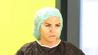 Katie Price was forced to contact emergency medical services after her surgery "oozed pus"