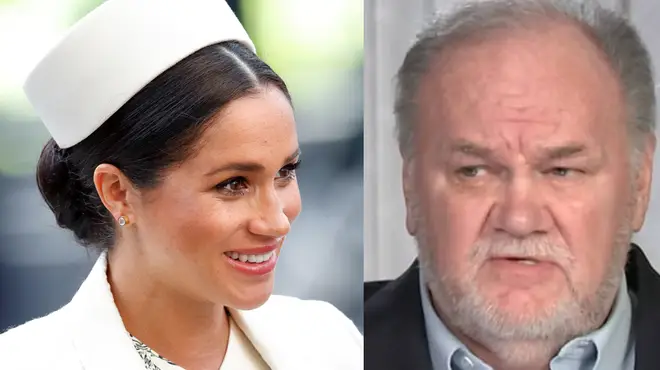 Meghan's dad Thomas Markle congratulates his daughter on the birth of her baby boy