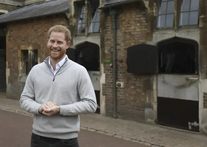 Prince Harry made a statement in Windsor