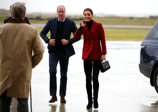 Kate Middleton and Prince William visited Wales during the royal baby photocall