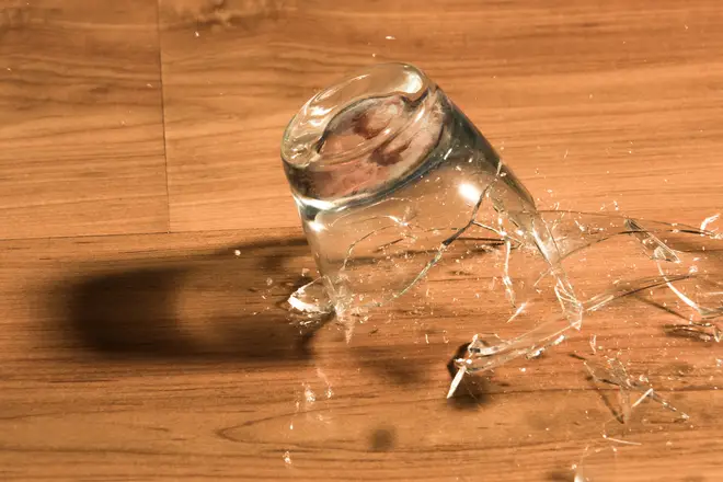 There's a genius way to pick up shards of glass