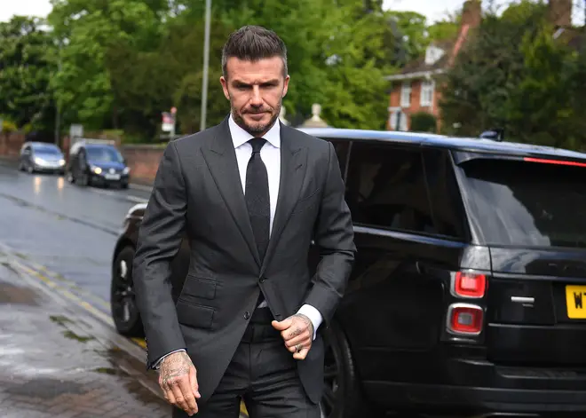 David Beckham has been banned from driving for six months